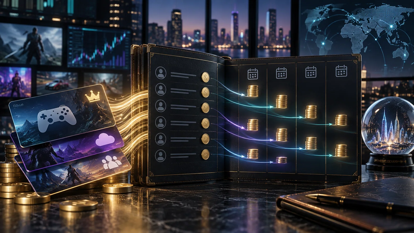 Deferred revenue flows into future reporting periods